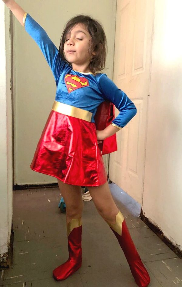 Costume Super Man pour petite fille 3024 jdshfj