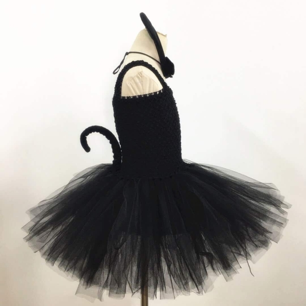 Costume de chat noir pour fille 3048 zc15yg