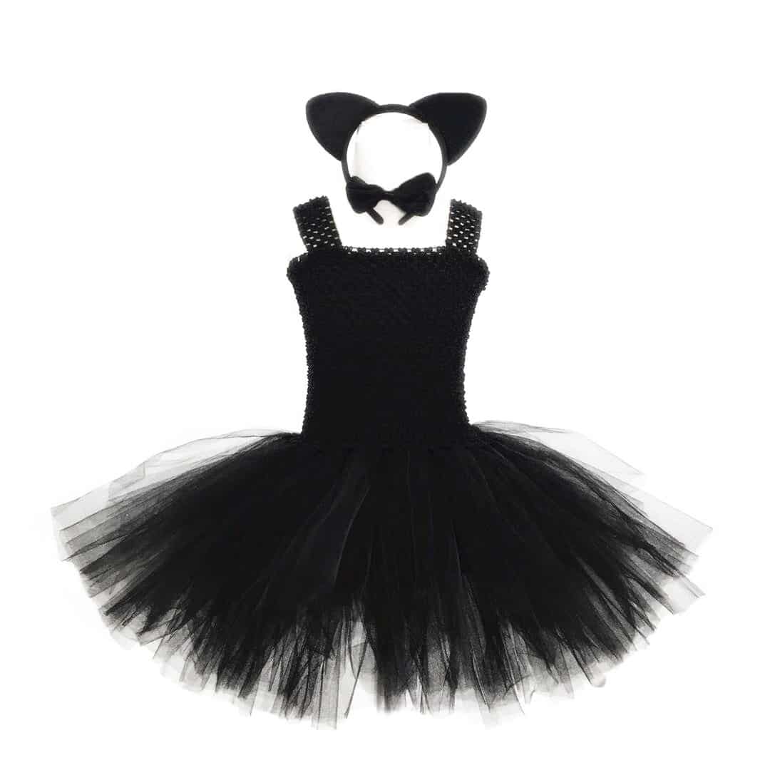 Costume chat pour fille 3048