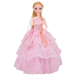 Poupée princesse style Barbie pour fille rose stylée