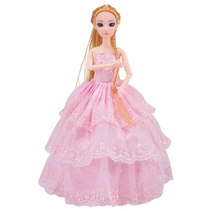 Poupée princesse style Barbie pour fille rose stylée