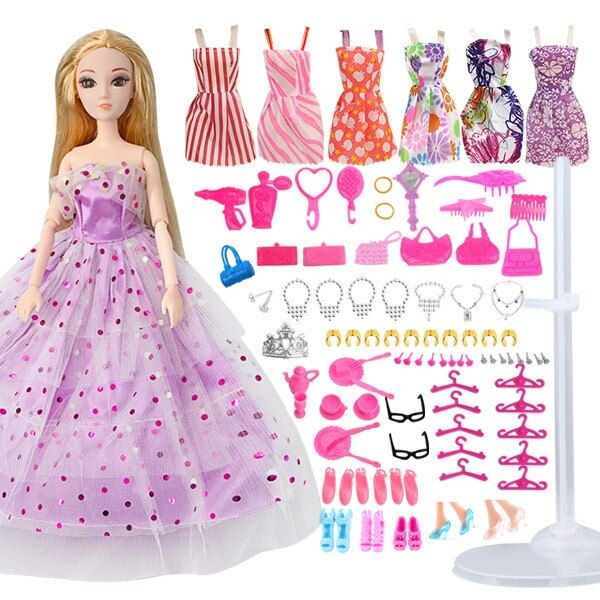 Poupée princesse style Barbie pour fille 5144 iwfamk