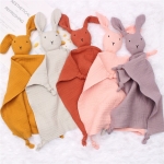 Doudou pour fillette en forme de petit lapin à la mode, multiples couleurs