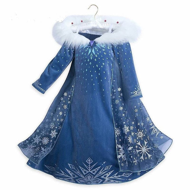 Robe Elsa pour fille 21864 yd5feh