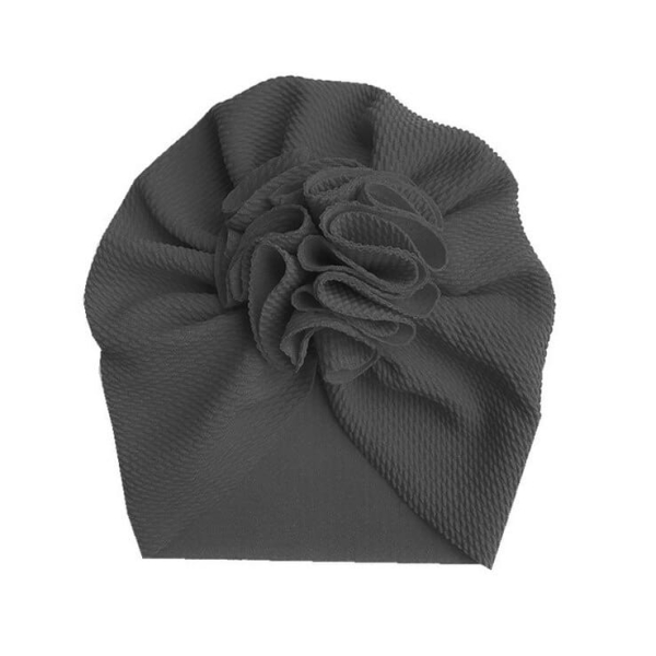 Bonnet turban orné de fleur pour fille 22391 syrzdp