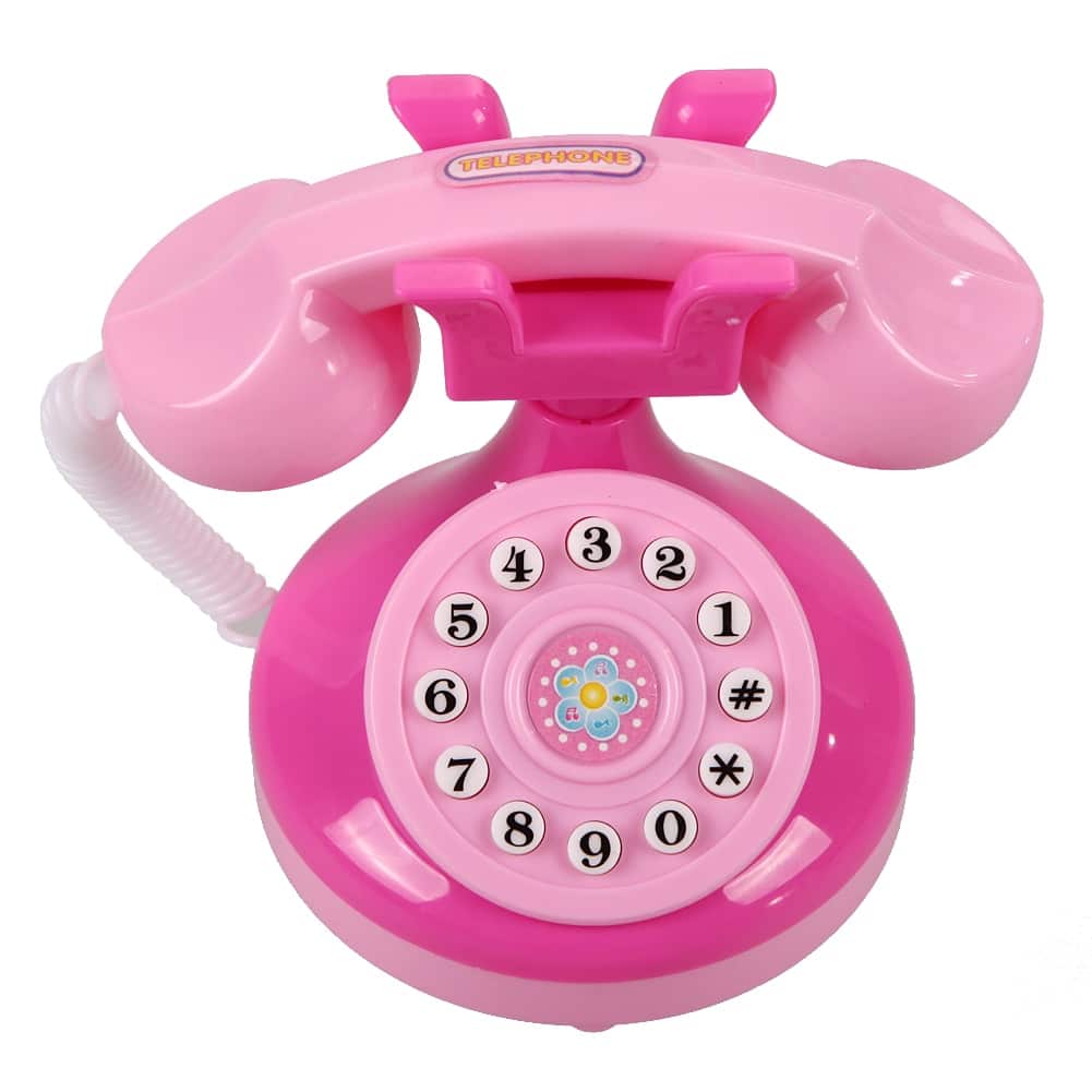 Jouet téléphone rose pour fille 23027 dti6ti