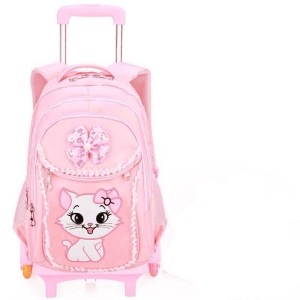 Ensemble de sacs 3 pièces pour petite fille, couleurs rose avec une motif. Bonne qualité et très original