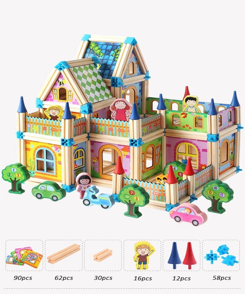 Kit miniature de maison de poupée pour fille 26922 l90ktp