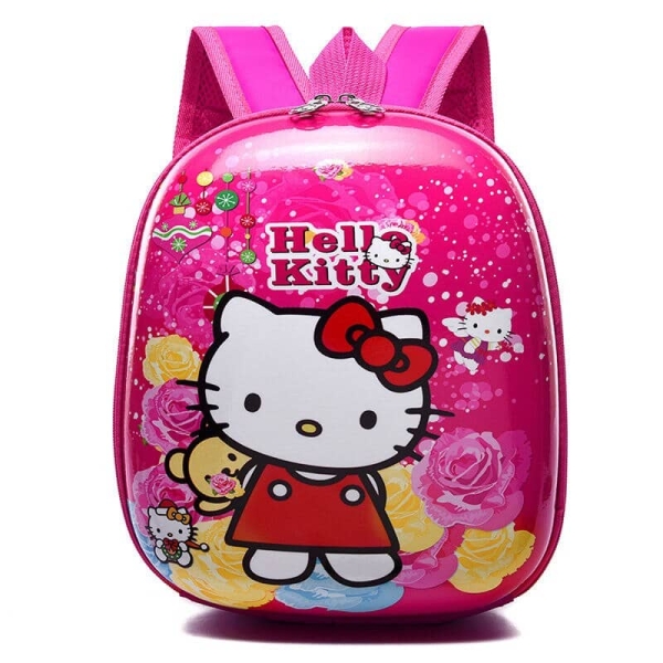 Sac à dos à motif Hello Kitty pour fille rose à la mode