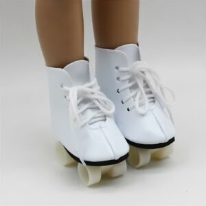 Mini-patins à roulettes pour poupée