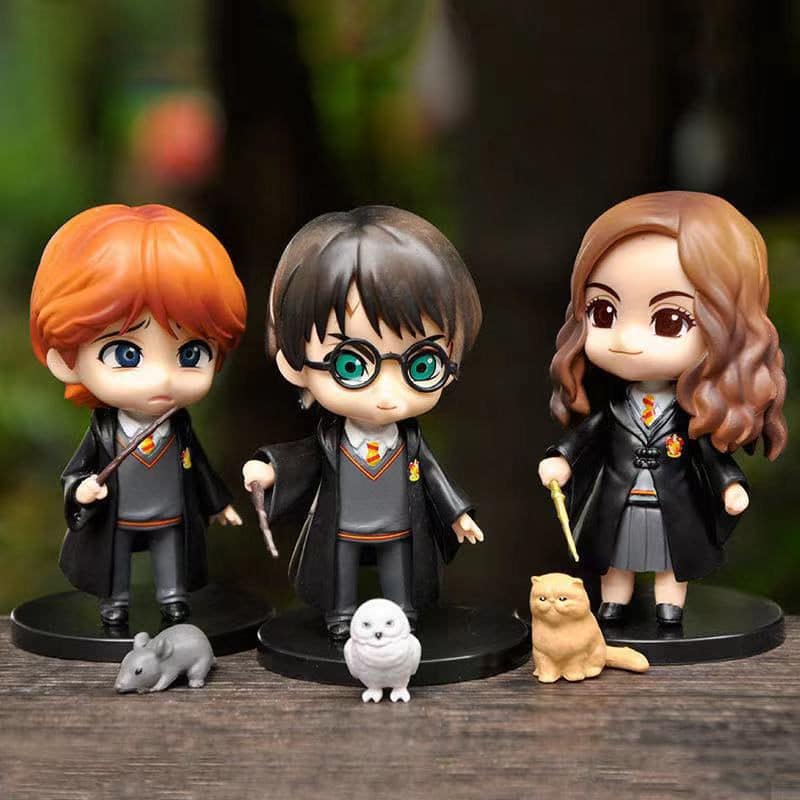 Lot de 3 Figurines Harry Potter pour fille 37306