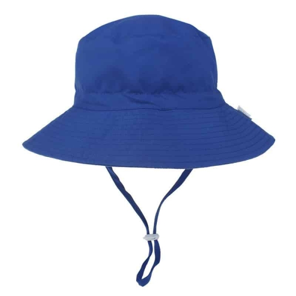 Chapeau d'été anti-UV pour petite file royal blue chapeau de soleil dete pour bebe casqu variants 15