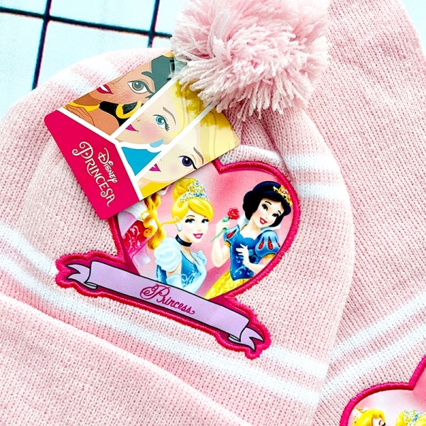 Ensemble de gants et écharpe en peluche princesses de Disney pour filles 51302 2zduut