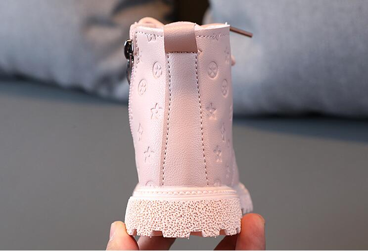 Générique Bottes Pour Fille,d'hiver Décontractées Chaudes