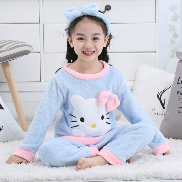 Pyjama d'hiver en polaire Hello Kitty pour fille 65492 cw3iha