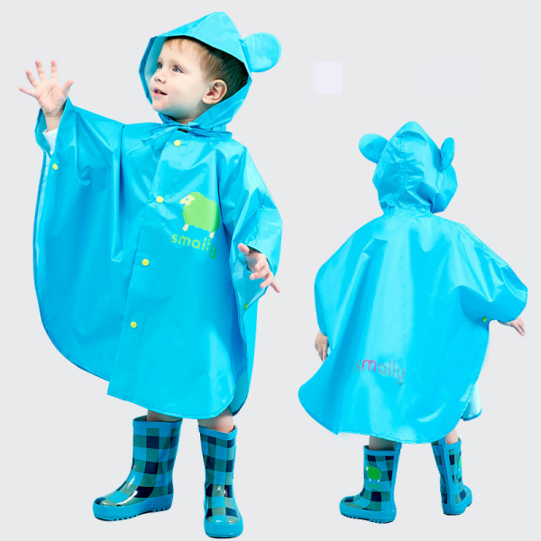 Imperméable fillette poncho manteau de pluie imperm able pour enfants dessin anim poncho pour gar ons et filles v
