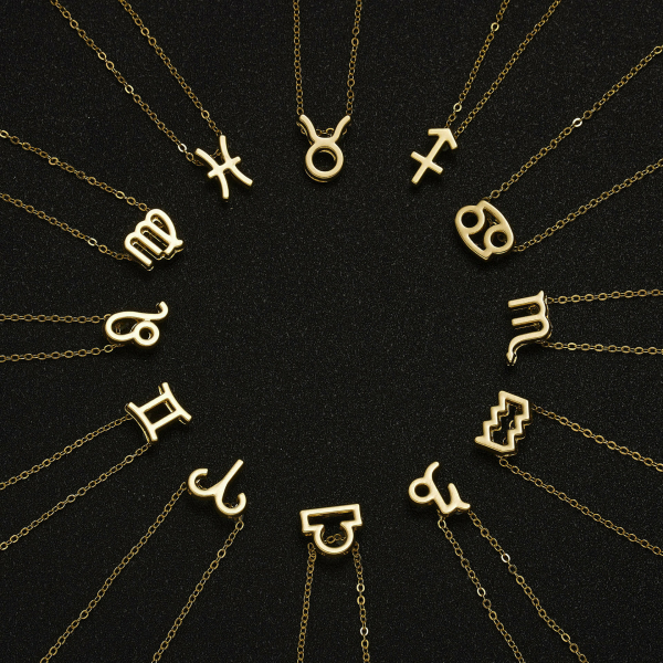 Ensemble bijoux fantaisie collier signe du zodiaque avec 3 pendentifs pour fille de 12 ans 81831 ayv2z1
