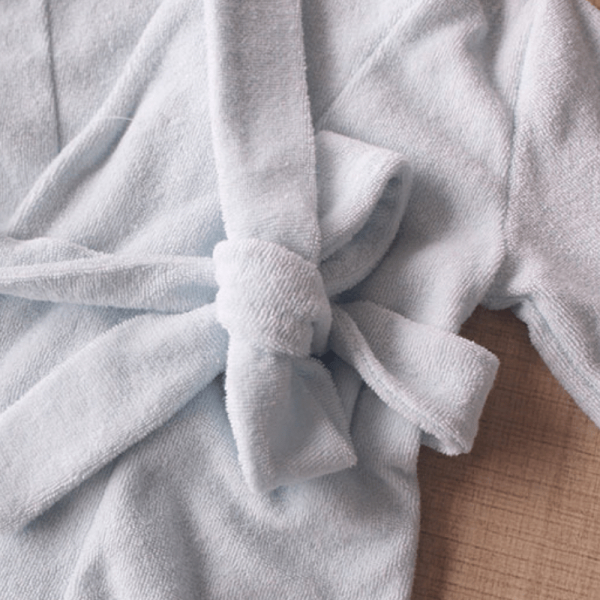 Peignoir en coton éponge avec bandeau pour bébé 105726