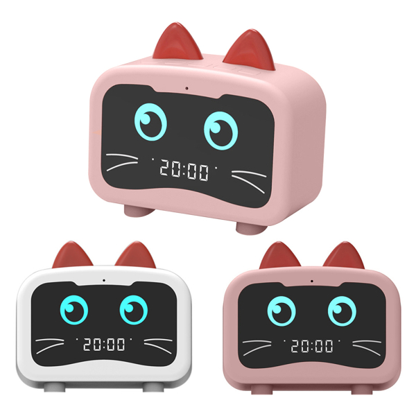 Radio réveil Bluetooth portable avec oreille de chat pour filles 91035