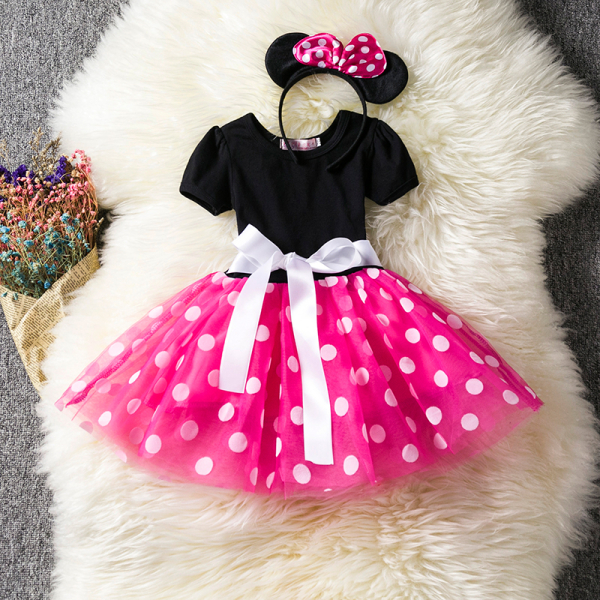 Déguisement robe Minnie Mouse pour filles 99441 aplnfh