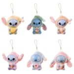 Peluche Stitch en pyjama, collection douce nuit, 6 modèles à collectionner.