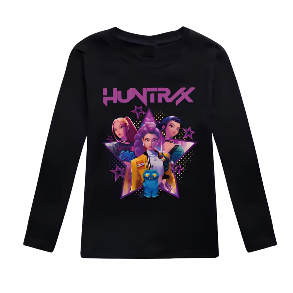 YiJee Sweat à Capuche Court Kpop Demon Hunters - Pull à